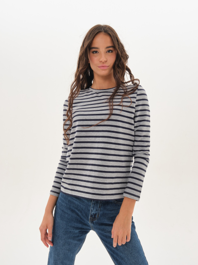 футболка (фуфайка) с дл.рукавом жен